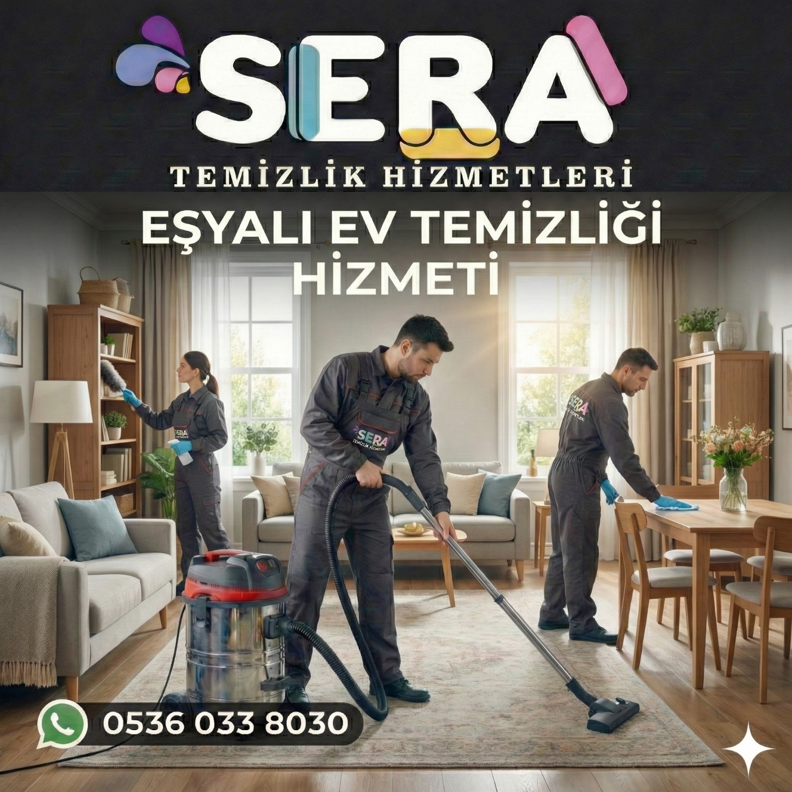 Merhaba sera temizliğe hoş geldiniz