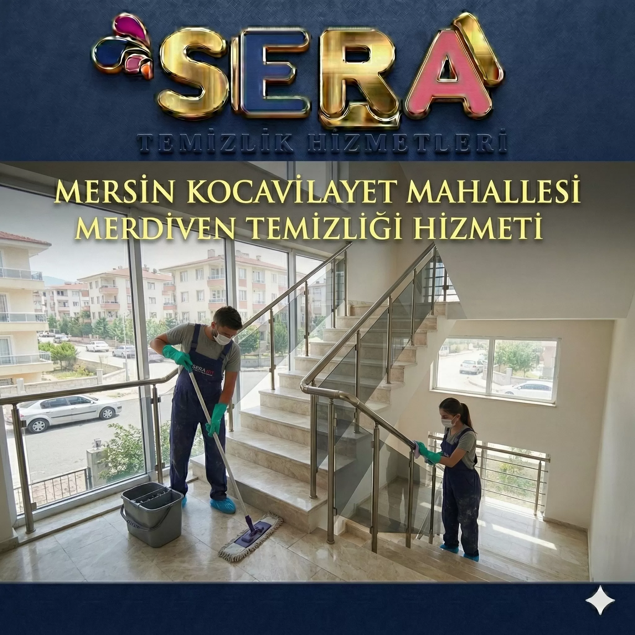 Mersin Kocavilayet Mahallesi Merdiven Temizliği