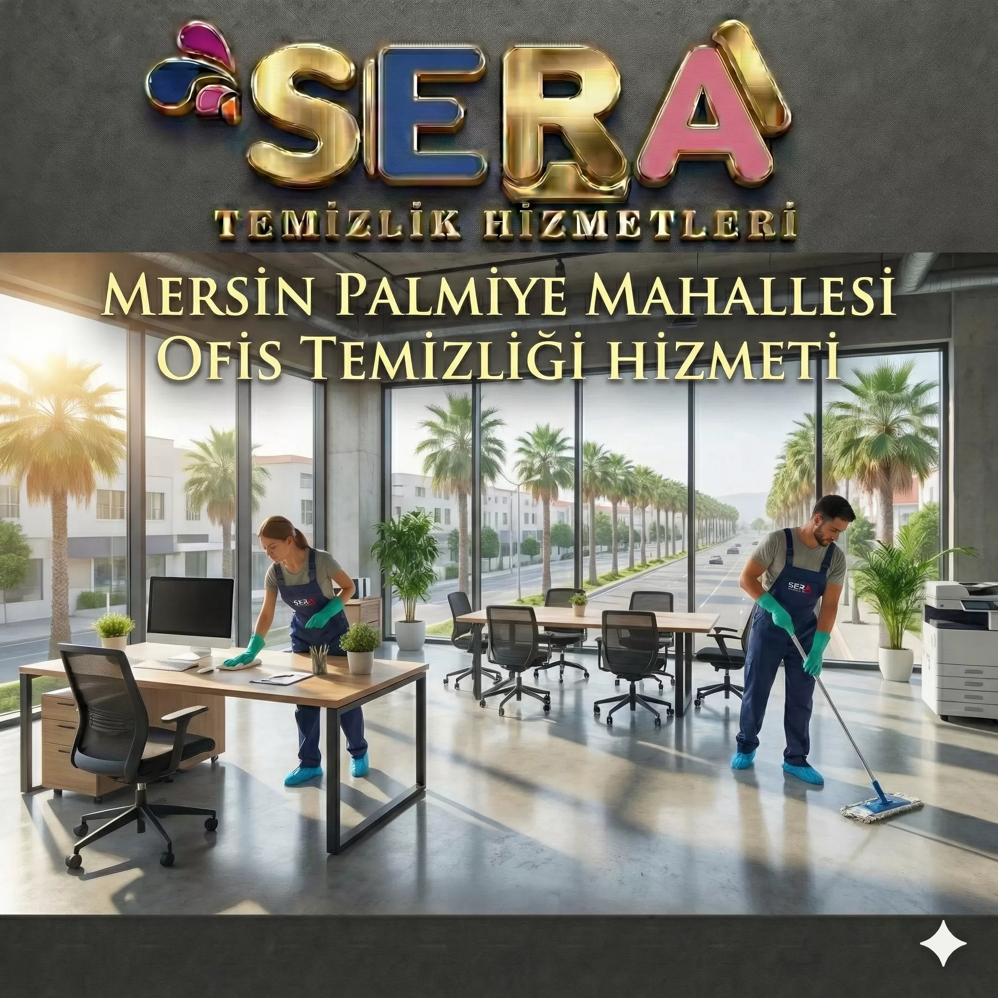 Mersin Palmiye Mahallesi Ofis Temizliği