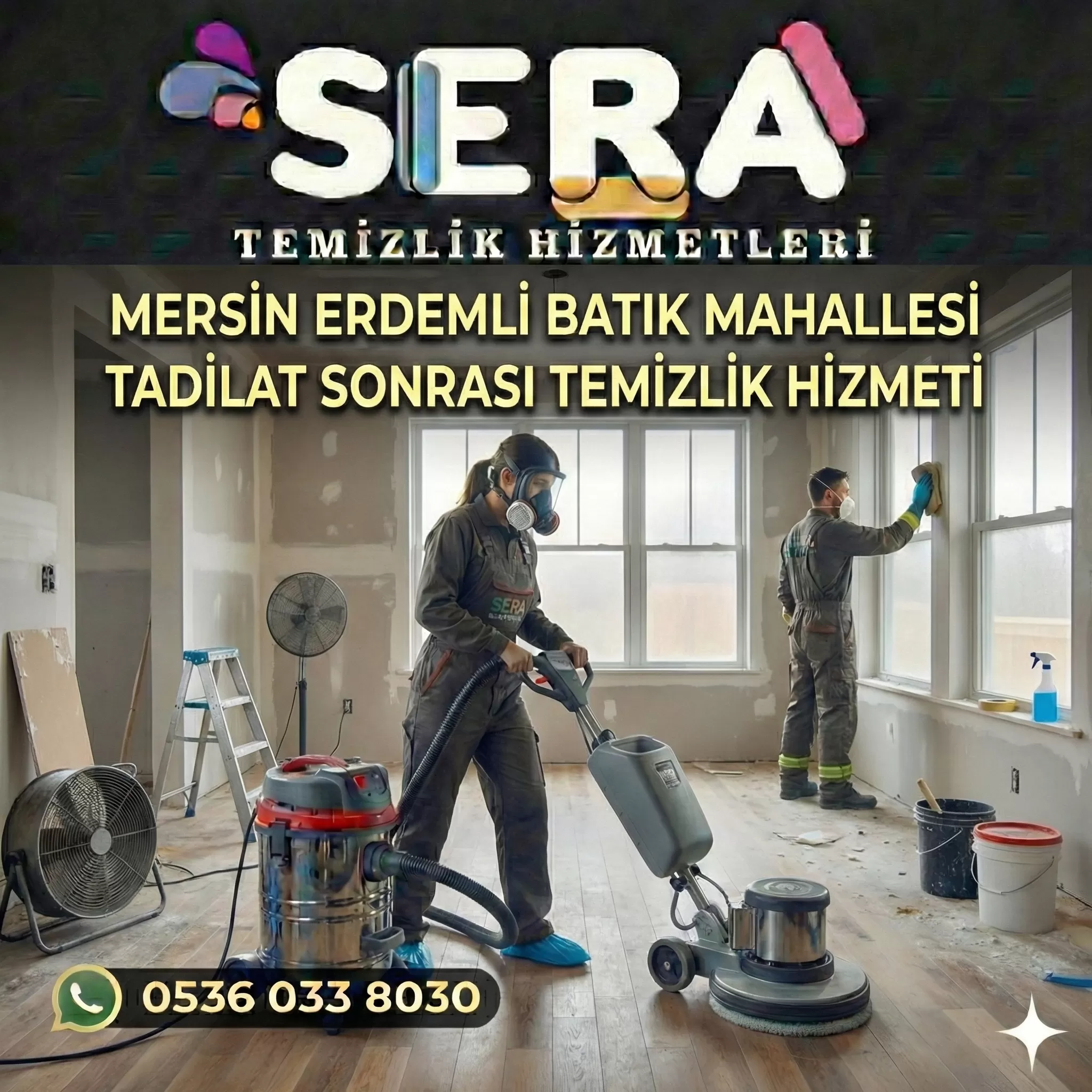 Mersin Erdemli Batık Mahallesi Tadilat Sonrası Temizlik Hizmeti