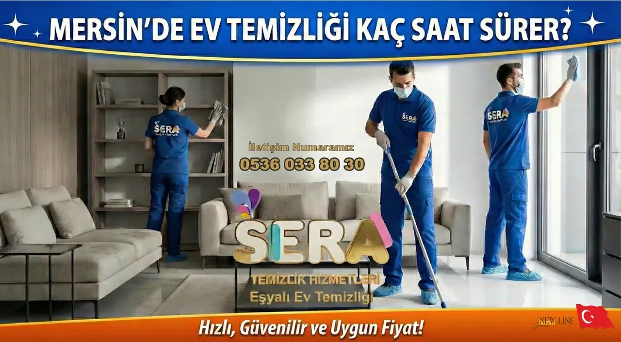 Mersin’de Ev Temizliği Kaç Saat Sürer?